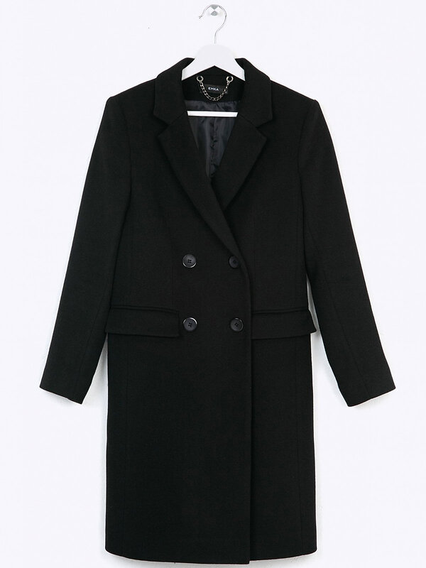 Emka Fashion Пальто 94037 R021/medina черный