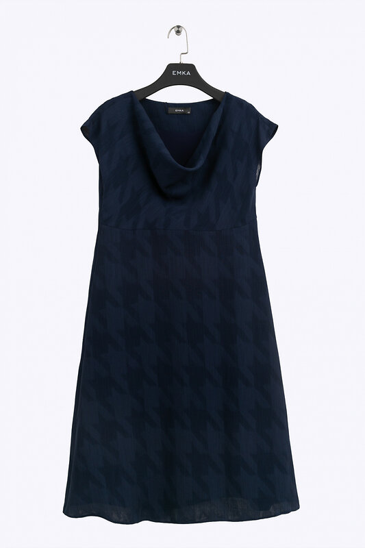 Emka Fashion Платье 94154 PL1035/desert темно-синий