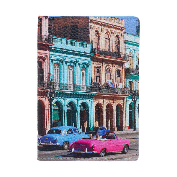 Eshemoda Обложка на паспорт 101853 Обложка на паспорт "Улица Кубы" 