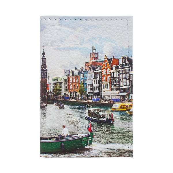 Eshemoda Двойная обложка для карт 103499 "Яркий Амстердам" 
