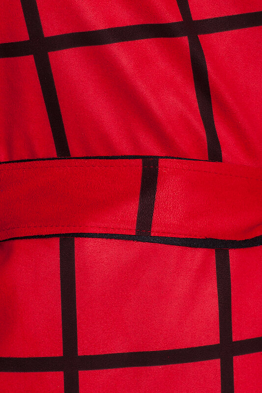 Emansipe Пальто 9104 709.19.X Красный/черный