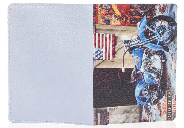 Eshemoda Обложка на паспорт 12471 "Harley-Davidson" 