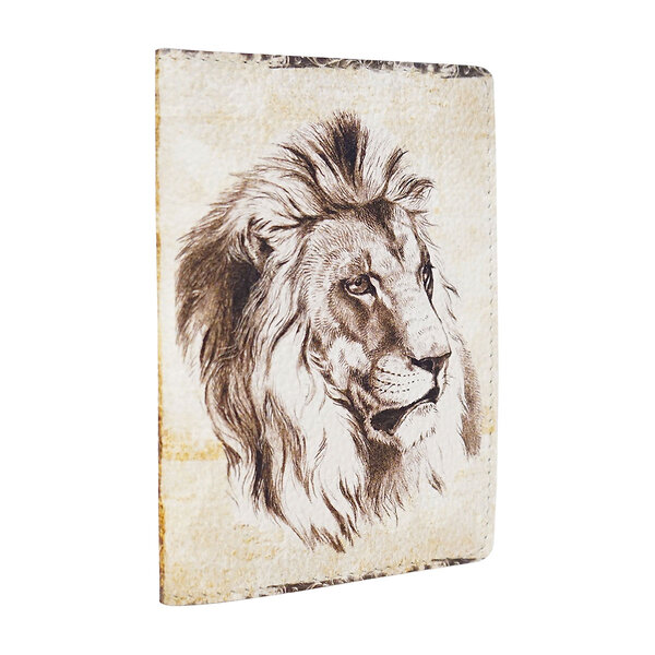 Eshemoda Обложка на паспорт 144528 "Графический лев" 