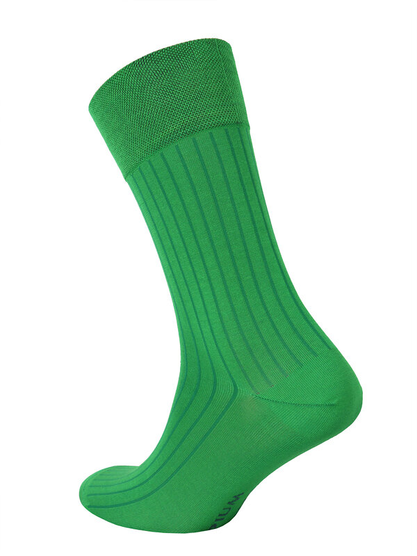 OPIUM Мужские носки 156366 Premium "в рубчик" Зеленый