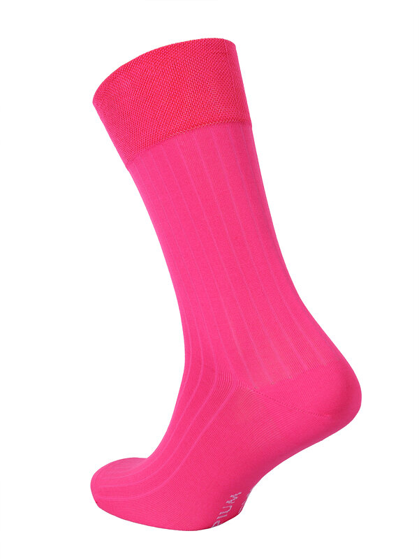OPIUM Мужские носки 156368 Premium "в рубчик" Розовый